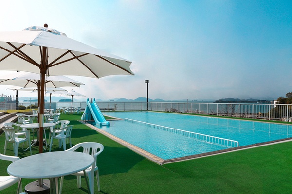 倉敷シーサイドホテル ガーデンバーベキュー3