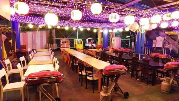 浅草花やしき BBQガーデン1