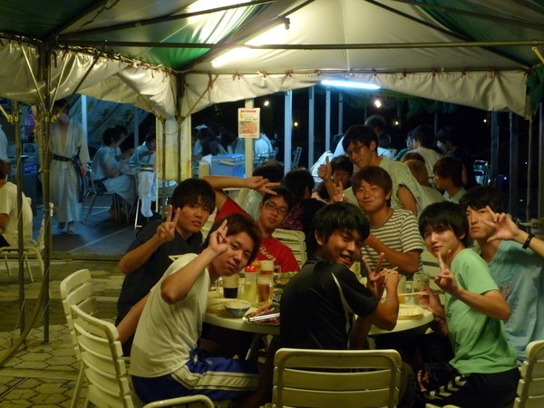 ホテルみどりの郷 みちのく城址温泉 癒しの広場バーベキュー＆ビアガーデン3