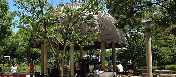 鶴見緑地バーベキュー場・キャンプ場2