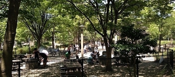 鶴見緑地バーベキュー場・キャンプ場3