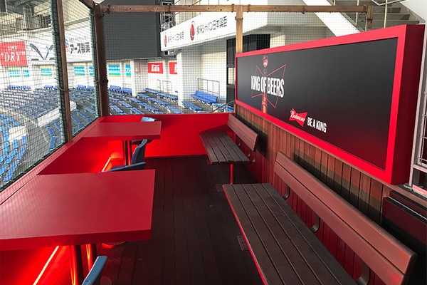 千葉ロッテマリーンズ バドワイザー・バーベキューガーデン7