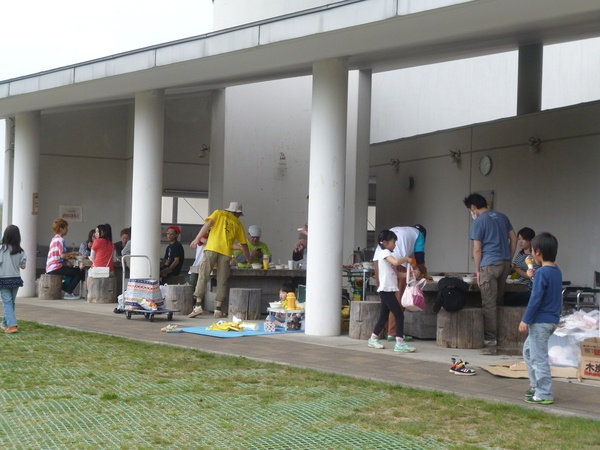道南四季の杜公園 野原の丘ゾーンバーベキューコーナー2