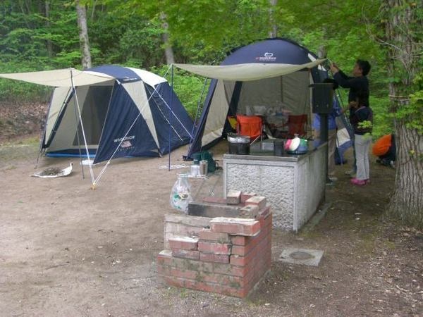 休暇村帝釈峡 くぬぎの森キャンプ場2