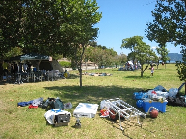 休暇村大久野島 ウサギ島大久野島キャンプ場1