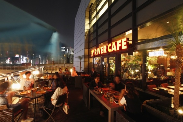 なんば リバーサイドビアガーデン1