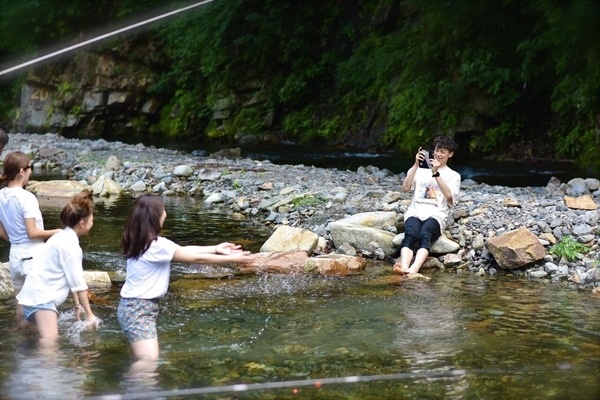 奥秩父源流中津川渓流釣場2