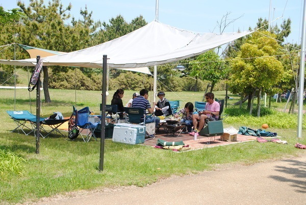 淡路島国営明石海峡公園バーベキュー広場1