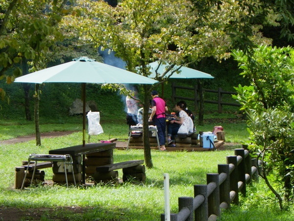 県立七沢森林公園バーベキュー場1