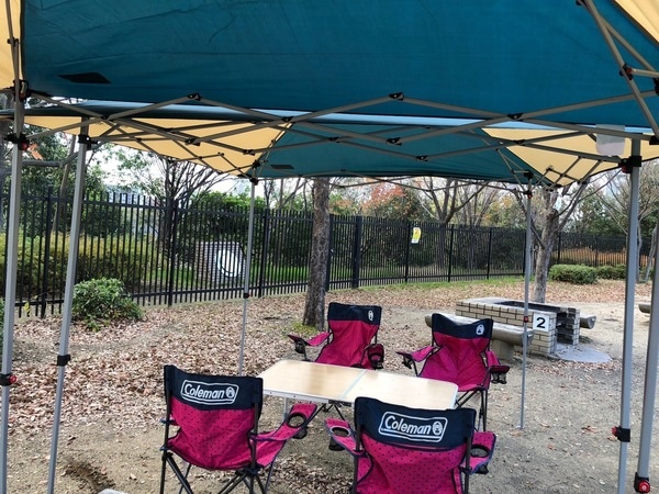 南港中央公園バーベキュー広場2