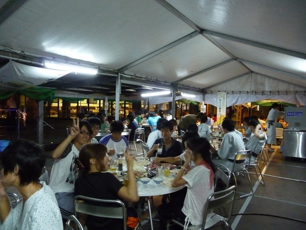 ホテルみどりの郷 みちのく城址温泉 癒しの広場バーベキュー＆ビアガーデン